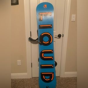 Liquid Cloud Storm Series Snowboard/bindings 155cm